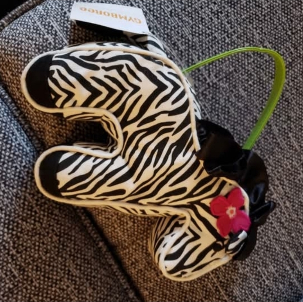 Gymboree Vintage Zebra Safari Purse New